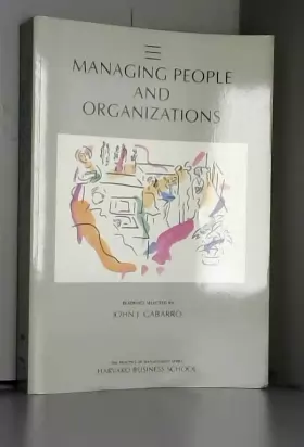 Couverture du produit · Managing People and Organizations