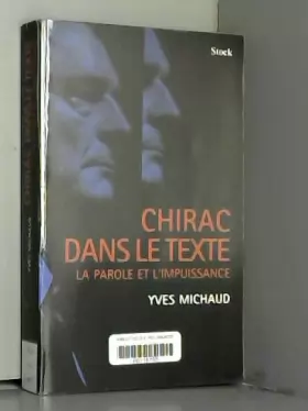 Couverture du produit · Chirac dans le texte