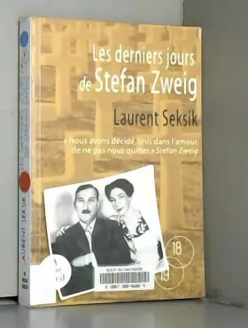Couverture du produit · Les derniers jours de Stefan Zweig
