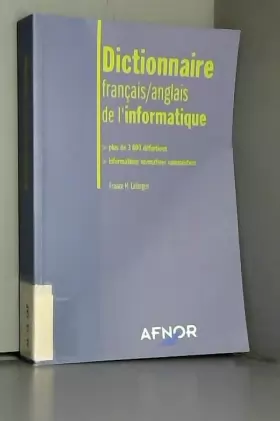 Couverture du produit · Dictionnaire français-anglais de l'informatique