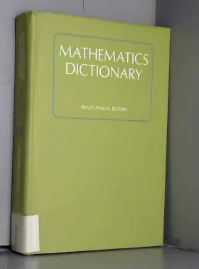 Couverture du produit · Mathematics Dictionary