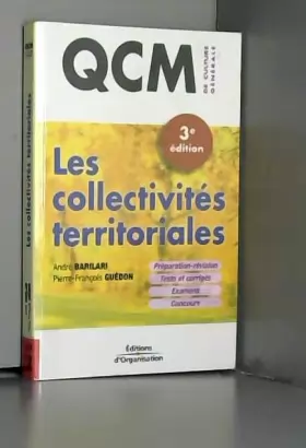Couverture du produit · QCM - Les collectivités territoriales: Préparation et révision - Tests et corrigés - Examens - Concours