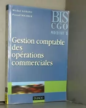 Couverture du produit · Gestion comptable des opérations commerciales, BTS CGO processus 1