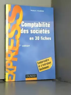 Couverture du produit · Comptabilité des sociétés - 7ème édition - en 30 fiches: en 30 fiches