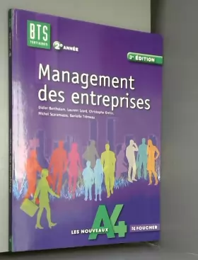 Couverture du produit · Les Nouveaux A4 Management des entreprises 2e année BTS