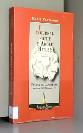 Couverture du produit · Journal Fictif d'Adolf Hitler - Prison de Landsberg - Nov
