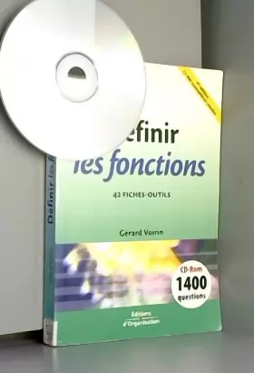Couverture du produit · Définir les fonctions : 42 fiches-outils (1 livre + 1 CD-ROM)