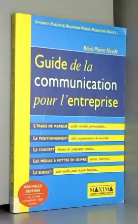 Couverture du produit · Guide de la communication pour l'entreprise, 2e édition