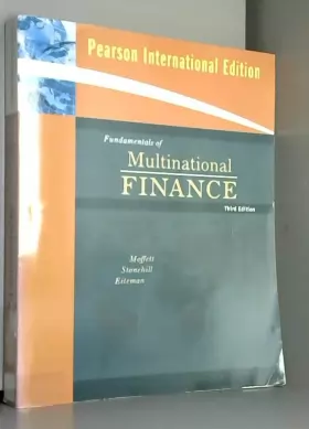 Couverture du produit · Fundamentals of Multinational Finance: International Edition