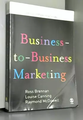 Couverture du produit · Business-to-Business Marketing