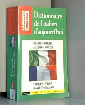 Couverture du produit · Dictionnaire de l'italien d'aujourd'hui