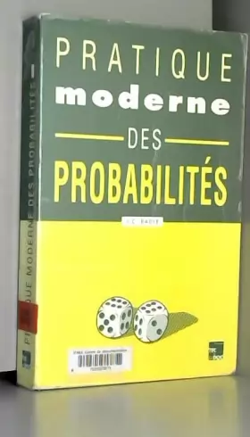 Couverture du produit · Pratique moderne des probabilités