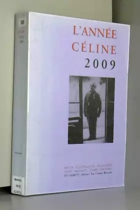 Couverture du produit · L'Année Céline 2009