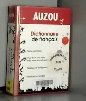 Couverture du produit · Dictionnaire de français