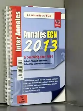 Couverture du produit · Annales ECN 2013 et coaching pour 2014