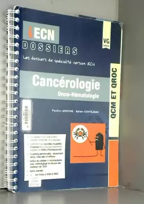 Couverture du produit · Cancérologie onco-Hématologie