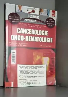 Couverture du produit · Cancérologie onco-hématologie