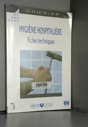Couverture du produit · Hygiène hospitalière. Fiches techniques