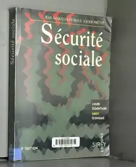 Couverture du produit · SECURITE SOCIALE. 9ème édition