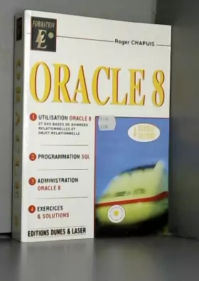 Couverture du produit · Oracle 8, utlisation programmation