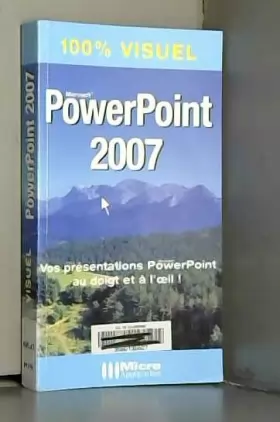 Couverture du produit · Microsoft PowerPoint 2007
