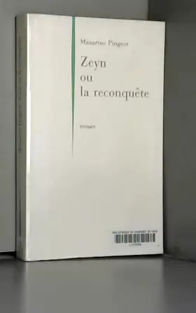 Couverture du produit · Zeyn ou La reconquête