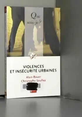 Couverture du produit · Violences et insécurité urbaines