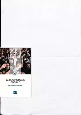 Couverture du produit · La psychologie sociale