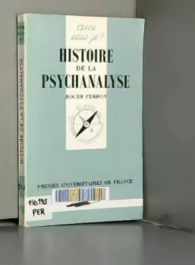 Couverture du produit · Histoire de la psychanalyse
