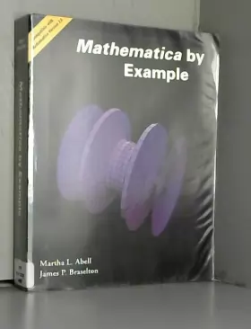 Couverture du produit · Mathematica by Example
