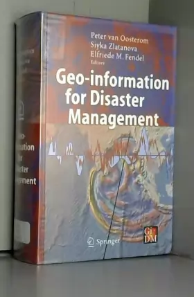 Couverture du produit · Geo-information for Disaster Management
