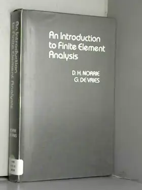 Couverture du produit · Introduction to Finite Element Analysis