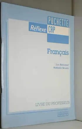 Couverture du produit · Français, CAP 1 et 2. Le livre du professeur