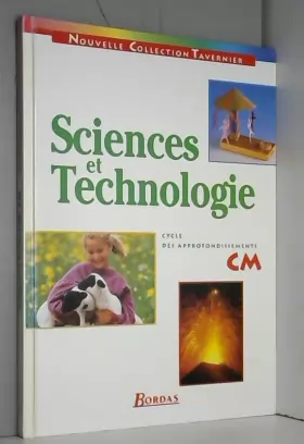Couverture du produit · Sciences et technologie, CM