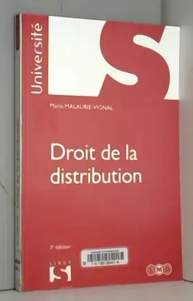 Couverture du produit · Droit de la distribution - 3e éd.