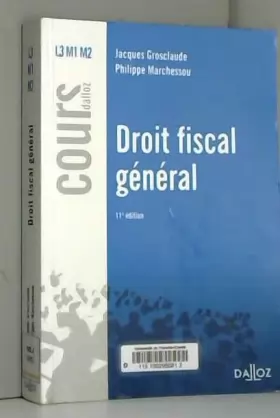 Couverture du produit · Droit fiscal général - 11e éd.