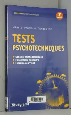 Couverture du produit · Tests psychotechniques
