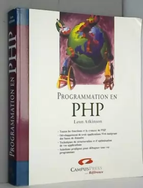Couverture du produit · CAMPUSPRESS REFERENCE PROGRAMMATION EN PHP