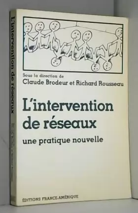 Couverture du produit · L'Intervention de reseaux: Une pratique nouvelle (French Edition)