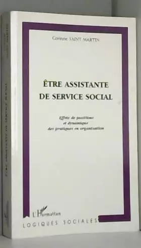 Couverture du produit · Etre assistante de service social