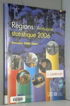 Couverture du produit · Régions annuaire statistique (données 2000-2004)
