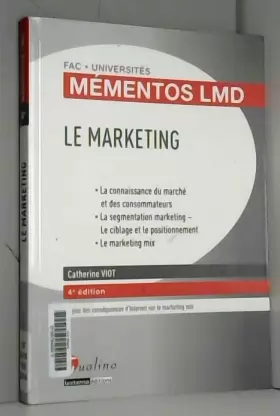 Couverture du produit · Mémentos LMD Le Marketing, 4ème édition
