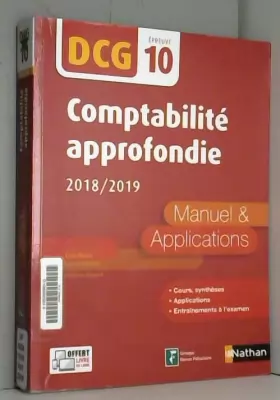 Couverture du produit · Comptabilité approfondie - DCG 10 - Manuel et applications