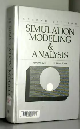 Couverture du produit · Simulation Modeling and Analysis