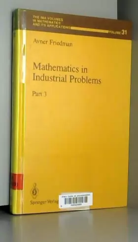 Couverture du produit · Mathematics in Industrial Problems Part 3