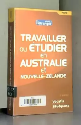Couverture du produit · Travailler ou étudier en Australie et Nouvelle-Zélande