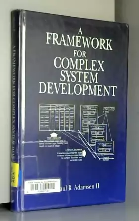 Couverture du produit · A Framework for Complex System Development