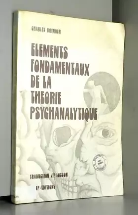 Couverture du produit · Éléments fondamentaux de la théorie psychanalytique