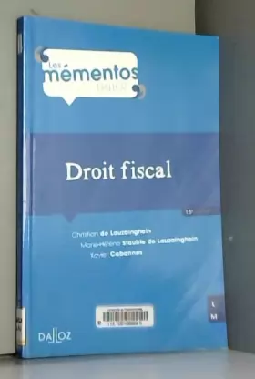 Couverture du produit · Droit fiscal - 15e ed.: Mémentos