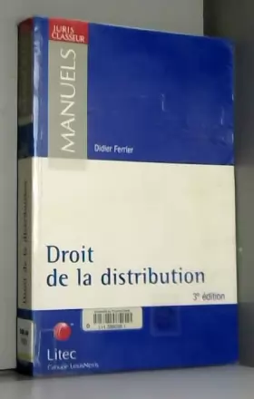 Couverture du produit · Droit de la distribution (ancienne édition)